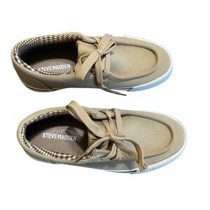 Steve Madden Beige Casual Sneakers
